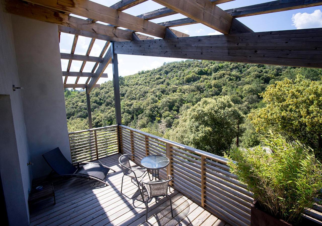 Maison D'Hotes Thym Et Chocolat Generargues Dış mekan fotoğraf